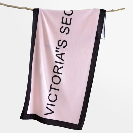 Factory Direct Sales Microfiber Bath Towel Letter Beach Towel Reactive Printing