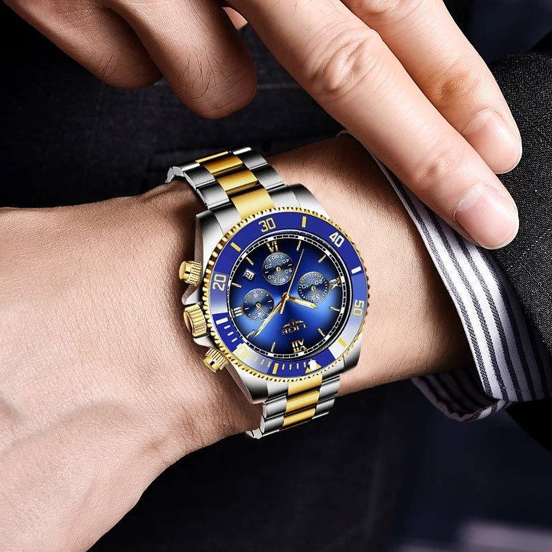 Explosive Multi-function Watch Men's Waterproof Watch Quartz Clock