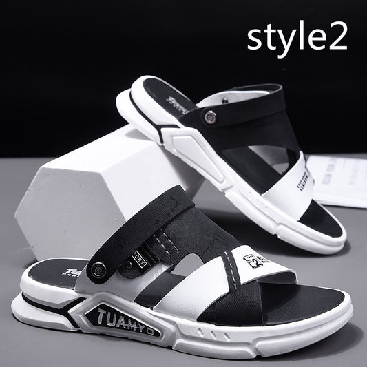 Sandals Beach Sandals Leisure Deodorant Driving Trend Outside Slippers