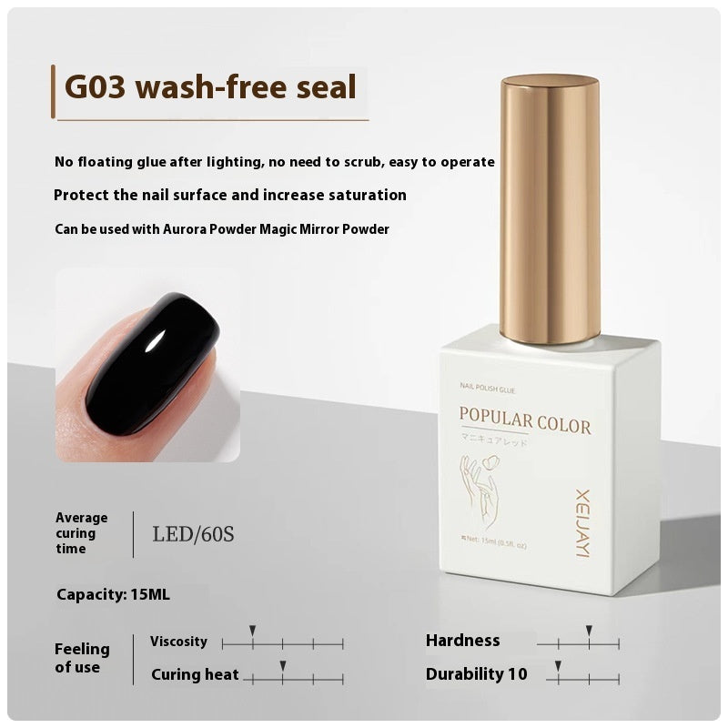 UV Polish 15ml Bottom Rubber Seal Layer Polish Gel
