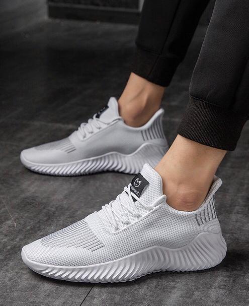 Men's Shoes Breathable Flying Shoes Sports Casual Shoes Trend Light Running