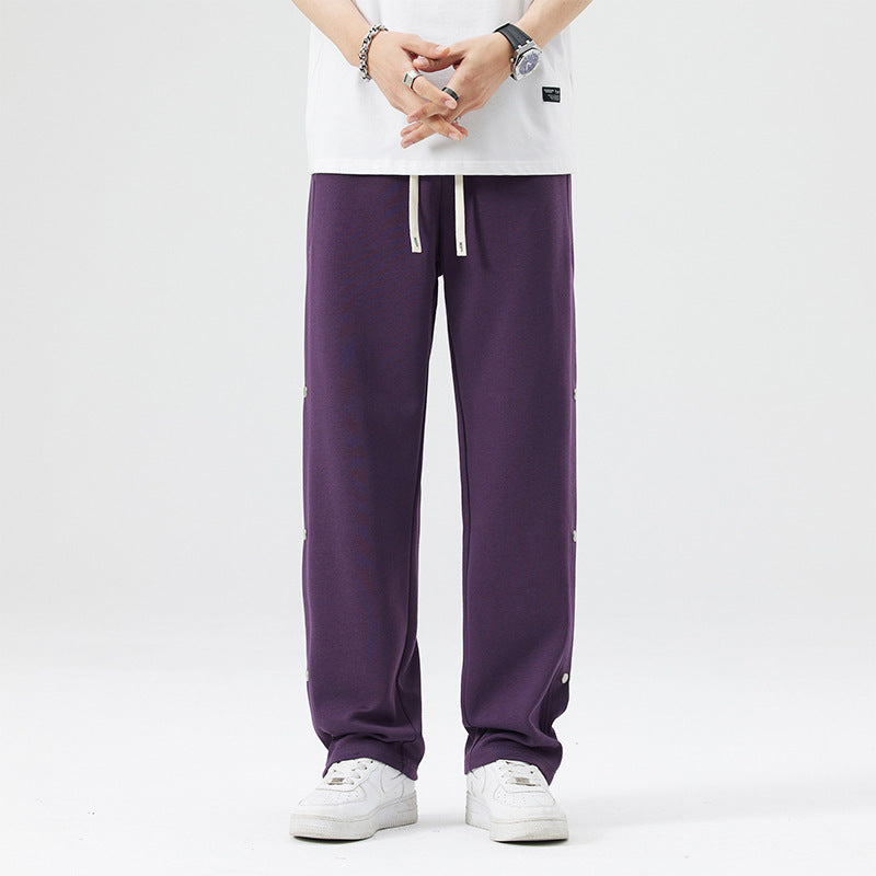 Loose Breathable Harem Knitted Casual Pants Men