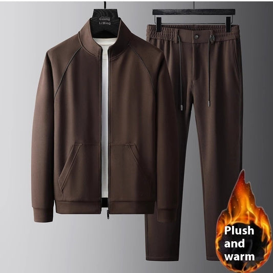 Stand Collar Casual All-match Sports Suit