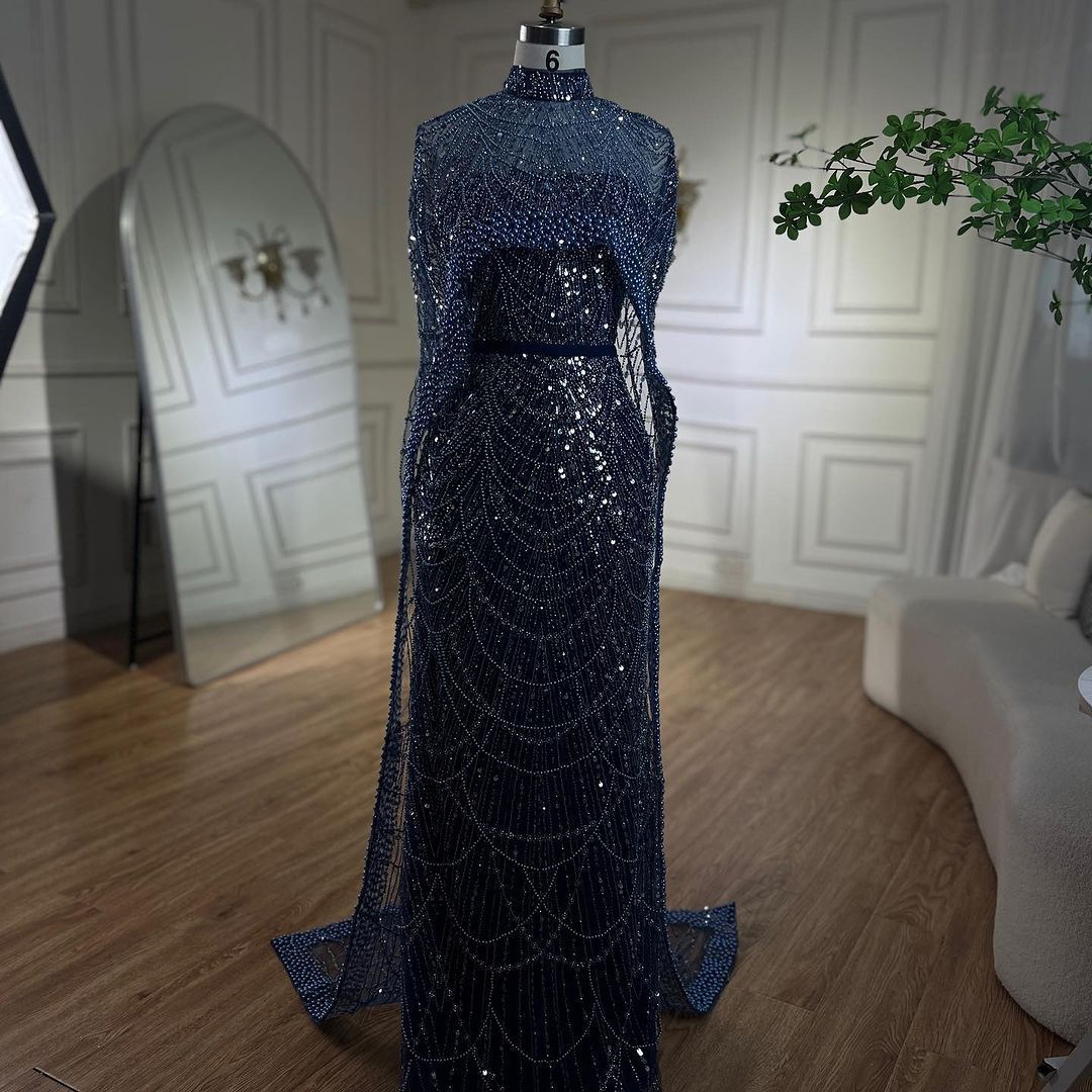Pearl Light Luxury Trailing Dress Temperament Costume