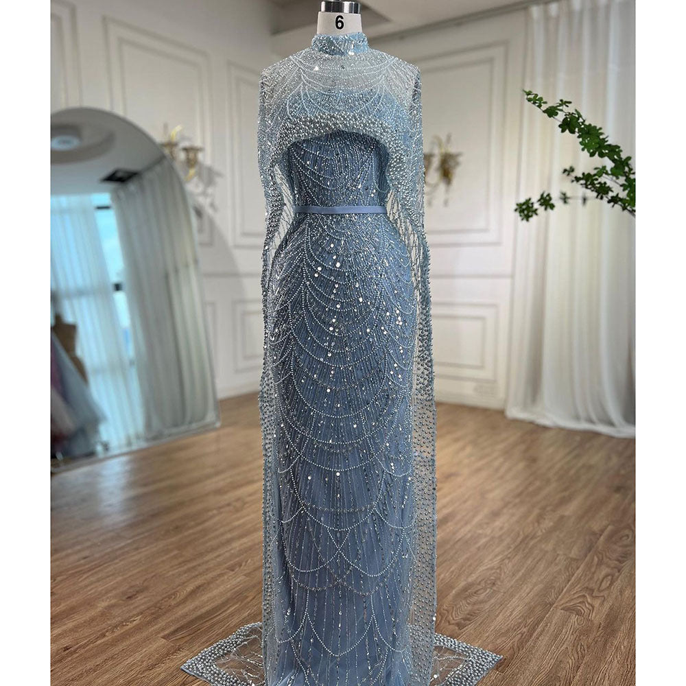 Pearl Light Luxury Trailing Dress Temperament Costume