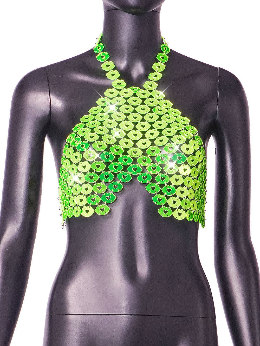 Sexy Backless Halter Love Vest