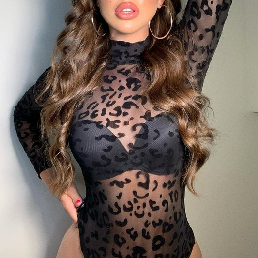 Lace Mesh Bodysuit