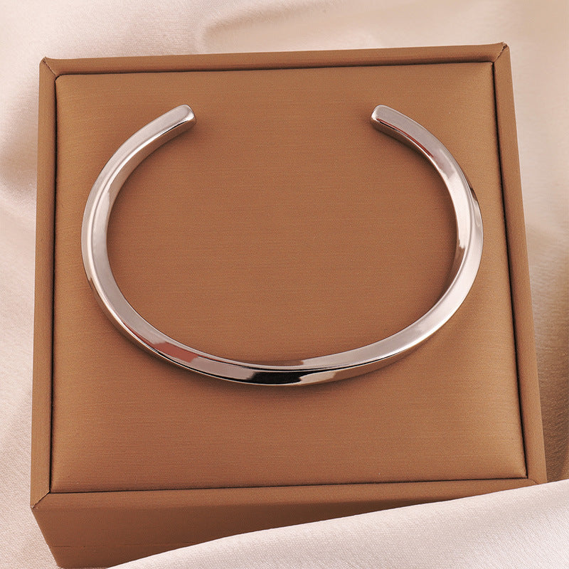 European And American Mobius Silver Bracelet For Women