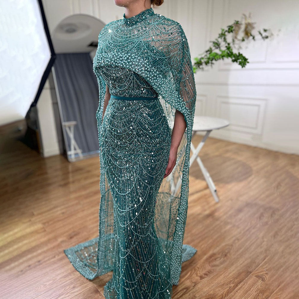 Pearl Light Luxury Trailing Dress Temperament Costume