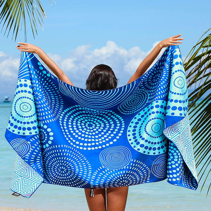 Fashion Microfiber Digital Print Beach Towel