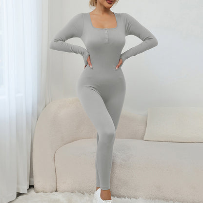 Seamless Yoga Bodysuit