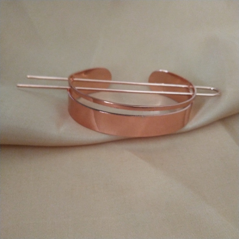 Goddess plate hair artifact hairpin