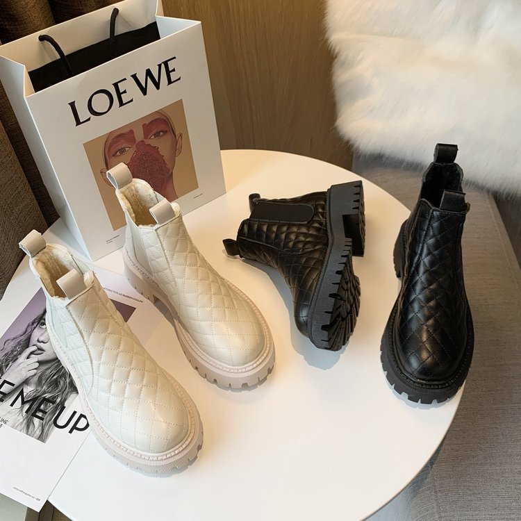 Plush Chelsea Fashion Snow Boots