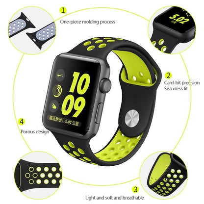 42mm Sport Silicone Strap forWatch Band