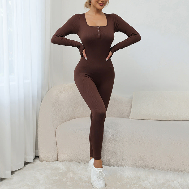 Seamless Yoga Bodysuit