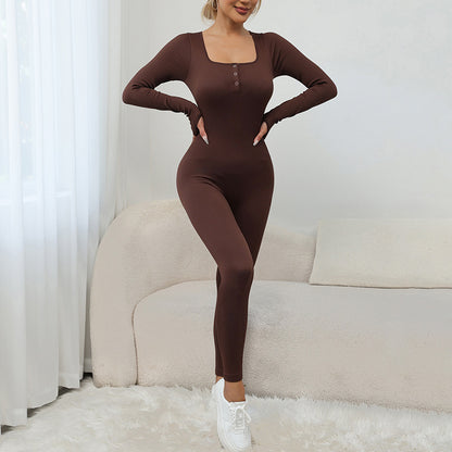 Seamless Yoga Bodysuit