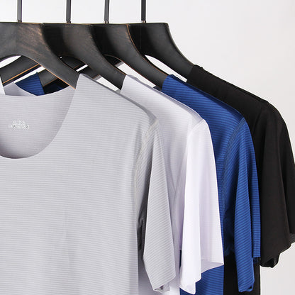 Men's Home Wear Short Sleeve Shorts Thin Suit