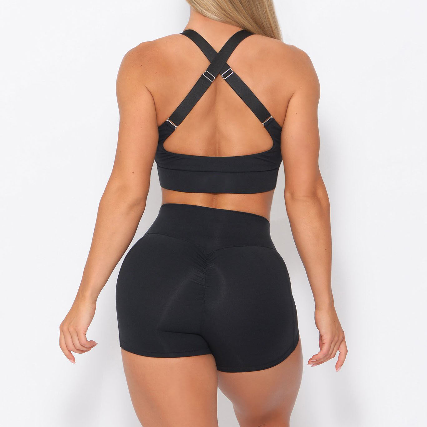 Bra Shorts Yoga Set