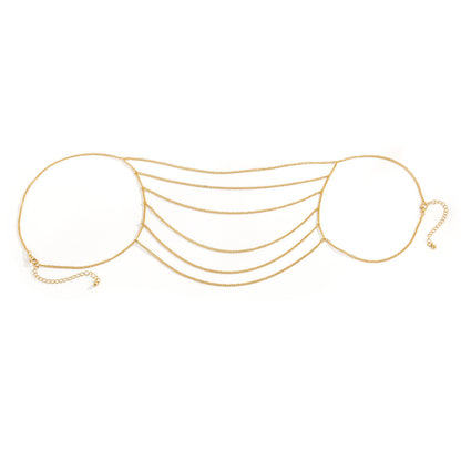 Jewelry Retro Temperament Tassel Metal Body Chain