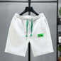 Knitted Shorts Men's Summer New Fashion Casual Plus-sized Plus-sized Fifth Pants