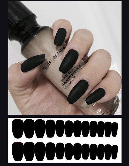 Frosted ballet  nails