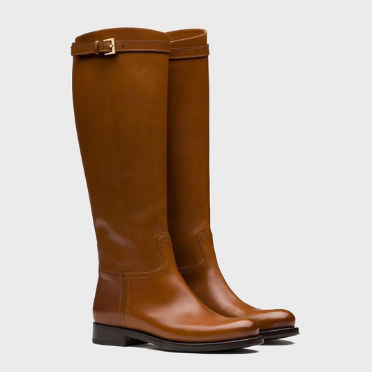 Flat-bottomed Fashion Women's High-top Fashion Boots