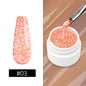 Multicolor Luxury Snowflake Nail Gel Super Shiny