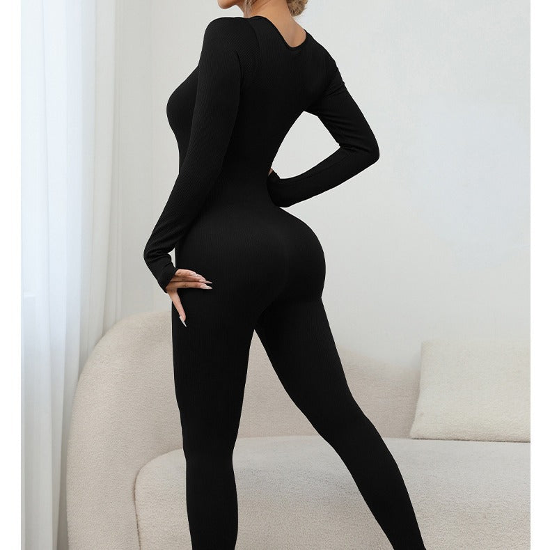 Seamless Yoga Bodysuit