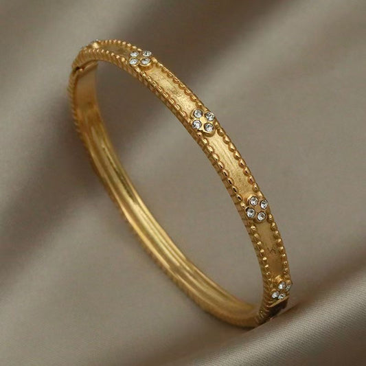 Mid-ancient Light Luxury Zircon Bracelet Niche Temperament Women