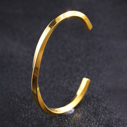 European And American Mobius Silver Bracelet For Women