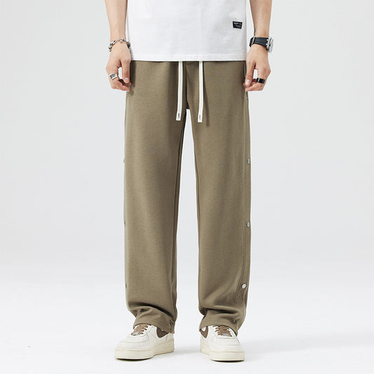 Loose Breathable Harem Knitted Casual Pants Men