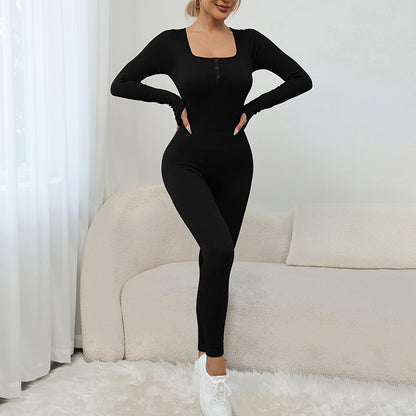 Seamless Yoga Bodysuit