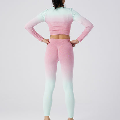 Nylon Yoga Pants Set