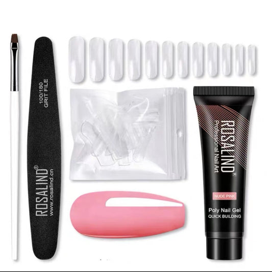Extension Gel Polish Kit For Manicure Poly Nail Gel Set For