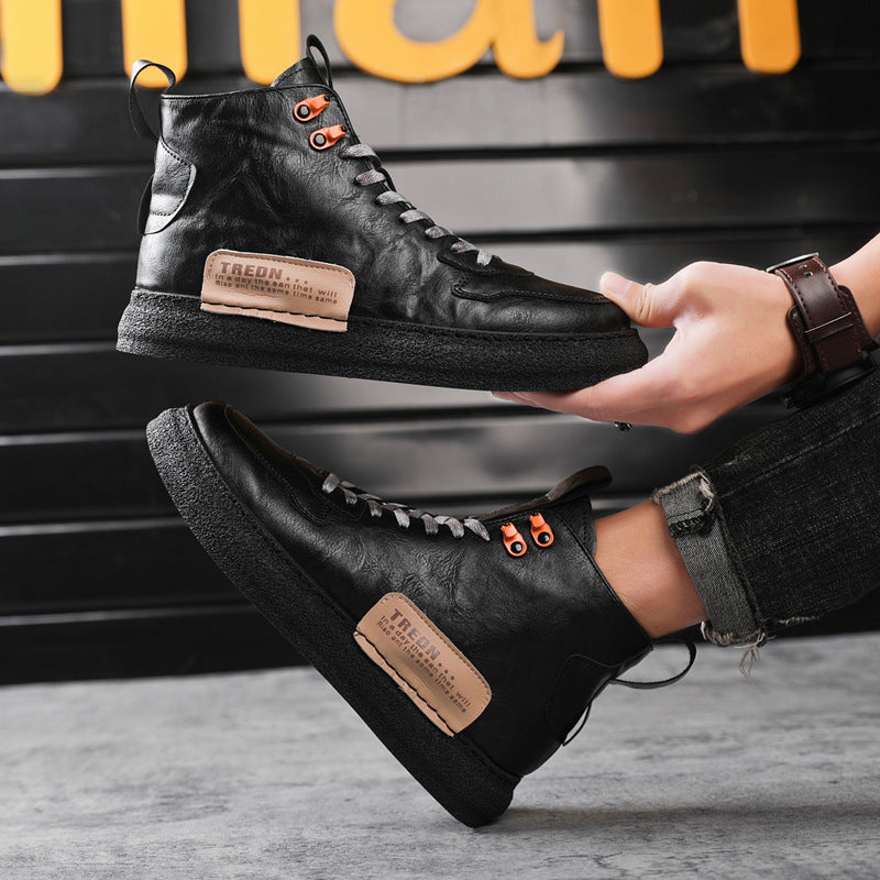 Men's High Top Casual All Match Sneakers