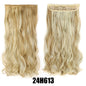 Women's Big Wavy Long Curly Hair Extensions Are Naturally Fluffy And No Trace