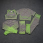 Five-piece Buttocks Elastic Sports Yoga Clothing Suit